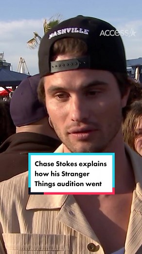 Chase Stokes: My 'Stranger Things' Audition Fail and Redemption Story