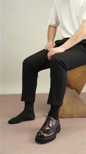 Men's Luxury Brown Formal Derby Shoes redefine sophistication and confidence.