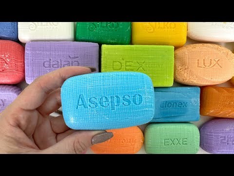 ASMR Compilation cutting soap ★ASMR SOAP★ Soap cubes, diamonds and waves.