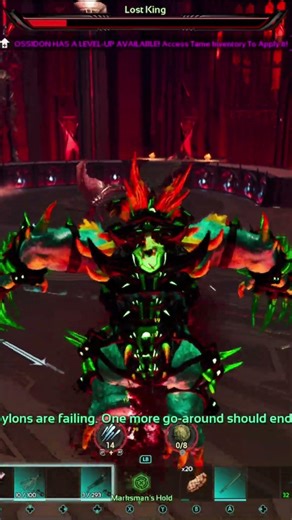 Lost King Goes Down #gaming #gamer #arksurvivalevolved #arksurvivalascended #arksupreme #gamergamer