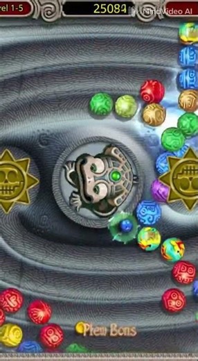 Zuma Deluxe Generated Video in MindVideo Sora AI