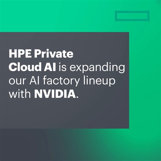2.8K views · 46 reactions | Hot off the stage at #HPEDiscover, new HPE solutions to supercharge the creation, adoption and management of AI factories across the entire AI lifecycle and for every type of organization. More about our expanded AI factory: https://hpe.to/61814jjlt | Hewlett Packard Enterprise | Facebook