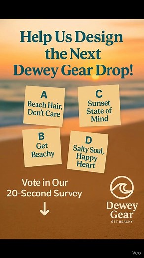Join the crew! 🧡 We're creating a Limited Holiday Drop and we need your help. Choose your fave saying, pick a product you'd love to see, and vote on the final direction. Take our 20-second survey 👇 https://forms.gle/BjSfszvA48TyLrmf7 Get early access an exclusive discount as a thank-you! Let's build this together! 🌅 #CommunityDriven | Dewey Gear