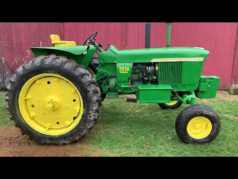 How to Drive a John Deere 2510 Diesel Tractor