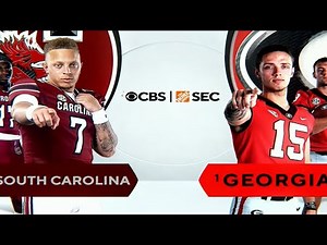 SEC on CBS intro | South Carolina @ 1 Georgia | 9/16/23