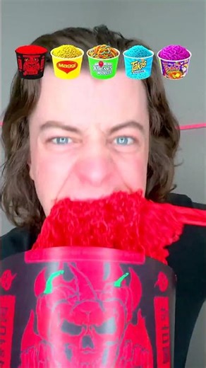 Spicy Ramen #mukbang #food #takis #cheetos #celana #stitch #stitchtricks #eatingchallenge