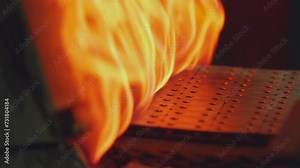 Metal hardening, metal heat treatment, heat treatment process, furnace fire, factory furnace