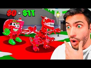 $0 to $100 Trillion ONLY Using CHRISTMAS Brainrots in Fortnite Steal the Brainrot (ALL SECRET CODES)