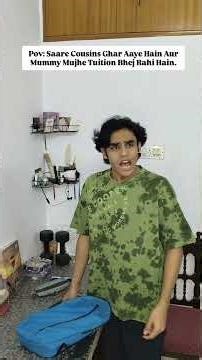 Jab tak tu aayega hum chale jayenge 😭🥀 | Sohamagical | #childhood #tuition #cousins #sohamagical