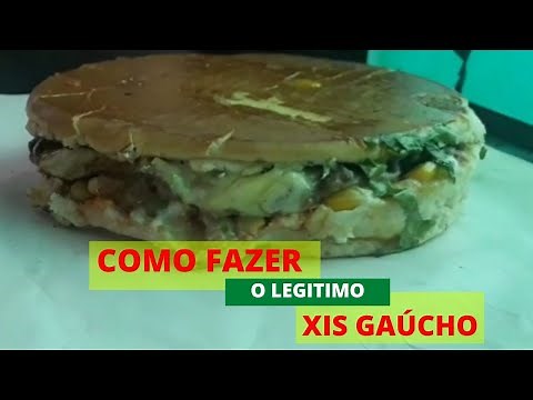 Como fazer o verdadeiro X Gaúcho