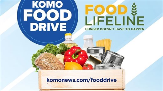 KOMO News and Food Lifeline team up for 4th annual KOMO Food Drive