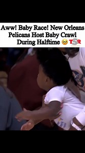 656K views · 22K reactions | Repost from @theshaderoom•#TSRSports: On your marks, get set, CRAWL! Baby #11 was in a league of his own ! #CutenessOverload (Swipe) (: @pelicansnba) ✍: #TSRStaffST | The Steven Knight Show | Facebook