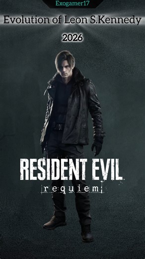 Leon S.Kennedy’s Evolution Is INSANE #ResidentEvil #ResidentEvilRequiem