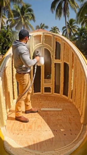 I PEELED A GIANT MANGO Into A LUXURY BEDROOM 🥭🔥