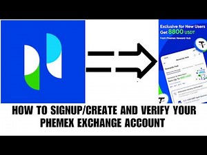 How to create and verify your account on Phemex exchange