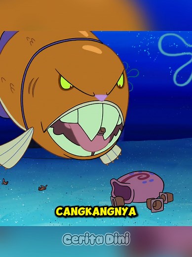 Sandy Cheeks Berubah Jadi Ikan dalam SpongeBob