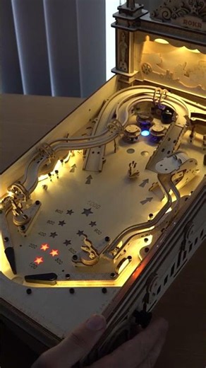 The Coolest DIY Wood Pinball Machine 👌