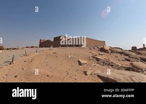 Explore the historic Kalabsha Temple located on an island in the Nasser Reservoir in Upper Egypt, known for its ancient architecture and stunning views, making it a mustvisit destination Stock Video Footage - Alamy