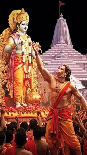 Jai shree Ram 🚩🙏 #trendingshorts #hanuman #viralvideo
