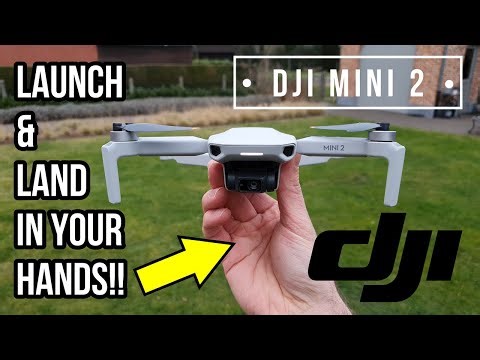 DJI Mini 2 | Tutorials | How to *HAND* launch & land!