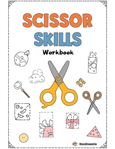 Scissor Skills Printable for Kids PDF, Cutting Practice Worksheets, Preschool Fine Motor Skills, Toddler Scissor Activities,digital Download - Etsy UK