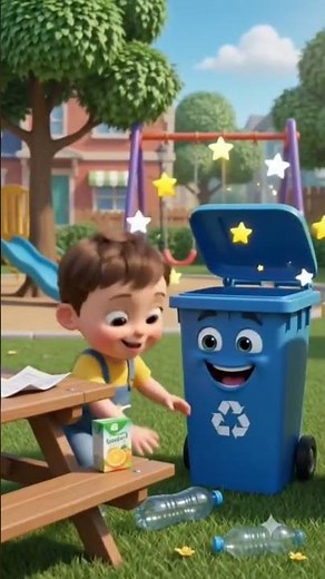 ♻️ Learn to Recycle! Clean Up Song & Good Habits for Kids