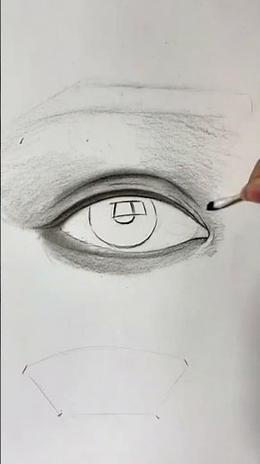 How to Draw Realistic Eye #drawing #hyperrealism #hyperrealasticsketch #eyedrawing