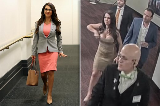 Security footage shows Lauren Boebert vaping, dancing, and taking selfies before getting kicked out of Beetlejuice show in Denver