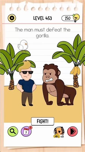 BRAIN TEST ALL STAR MAIN LEVELS LEVEL 453