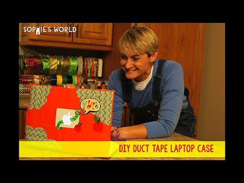Duct Tape Laptop Case - Part 1|Sophie's World