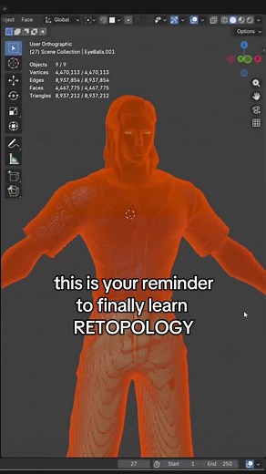 Learn Blender 3D Retopology in ZBrush