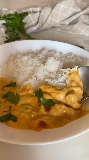 Poulet crémeux au lait de coco