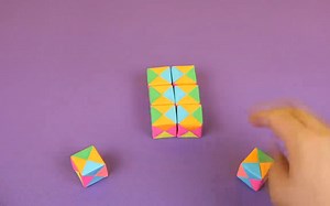 How To Make A Paper INFINITY CUBE!