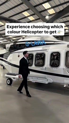 Choosing the Color of Your Private Helicopter 🚁 Ultimate Luxury Aviation Experience ‪@WilliamJWade‬