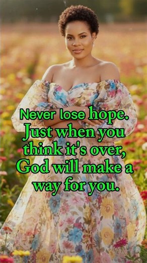 When You Think It's Over, God Makes A Way | Never Lose Hope Motivation #Shorts