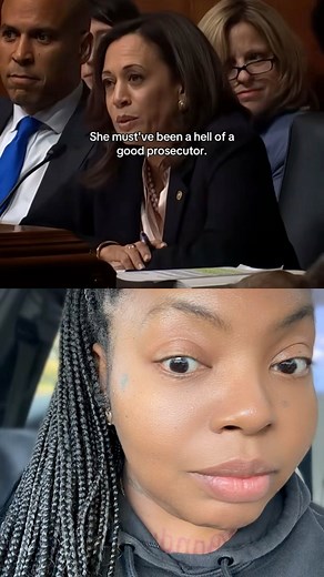 😳 That Time Kamala Had William Barr Stuttering Like a Student Who Forgot His Homework 🎤🔥 #KamalaHarris #WilliamBarr #SenateHearing #MuellerReport | April Gambino