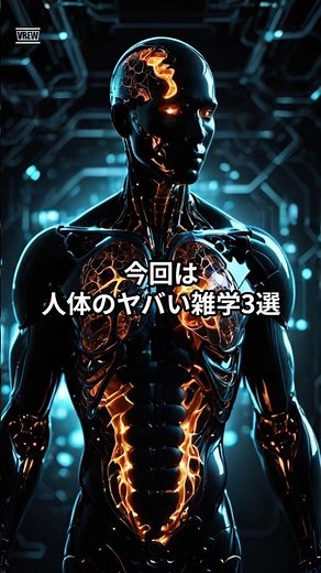知られざる人体の神秘的な雑学3選#雑学 #人体の不思議 #DNA #健康 #教育 #面白い #科学 #神秘 #握力 #人体 #雑学 #リール #人間の不思議 #体の不思議 #健康