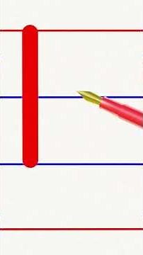 how to write capital letter h