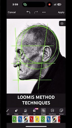 Loomis Method Face Drawing Tutorial | Easy Android App Guide