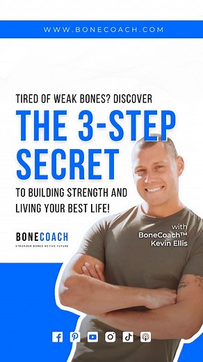 Dreaming of stronger, denser bones and a life full of activity? Discover a 3-step method that's already transformed the bone health of thousands! This easy-to-follow approach teaches you to: 🔹 Uncover and address the real reasons behind weak bones 🔹 Boost your body's nutrient absorption for peak bone health 🔹 Set up the perfect environment for strengthening your bones And there's more—participants enjoy enhanced energy, improved mobility, and a new lease on life. Eager to improve your bone he