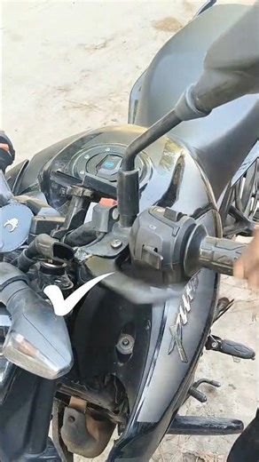 how to Bajaj Pulsar clutch lever fitting#Pulsar#Bajaj#bike