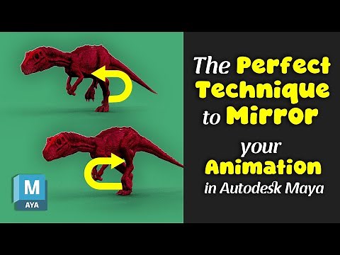 How to Mirror your Animation in Autodesk Maya | The Perfect Technique for Mirroring Animation