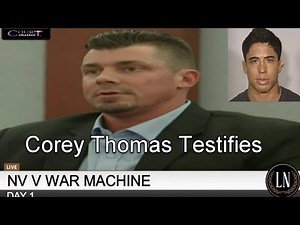 War Machine Trial Day 1 Part 1 (Corey Thomas)