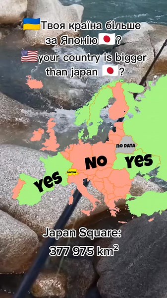 Is your country bigger than Japan?🌚 #japan #mapper #ukrainecountrymapper