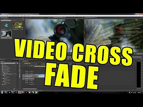 How To Cross Fade Video & Transition Effects In Adobe Premiere CS6