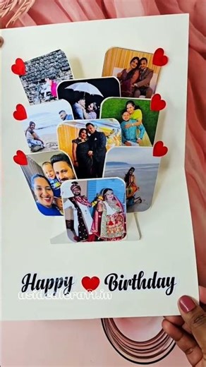 3d birthday card #love #birthday #minivlog #celebration #wedding #greatingcard #best #gift #magicard