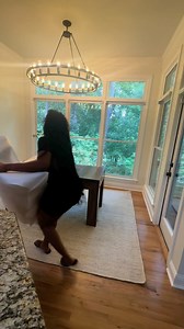Ohhh the dining room is coming togetherrrrrr 🥰🥰❤️❤️ Drapes next! What color should I do? Thank you to my Aunt Elaine for my tree ❤️ | Lex P