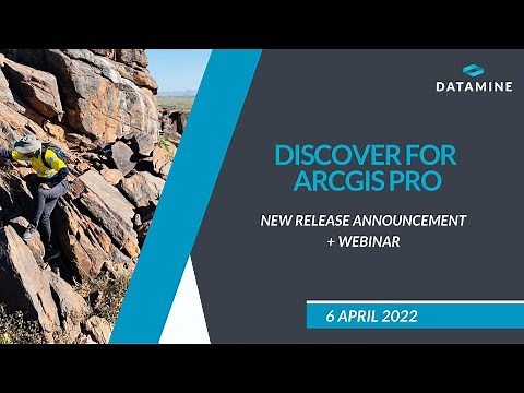 Discover for ArcGIS Pro New Release Webinar