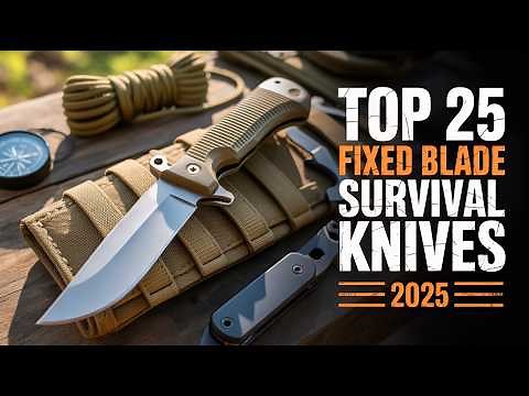Top 25 Best Fixed Blade Survival Knives on Amazon