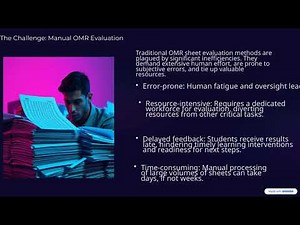 Automated OMR Optical Mark Recognition Evaluation